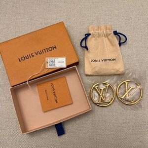 Louis Vuitton Louise Loop GM Earrings